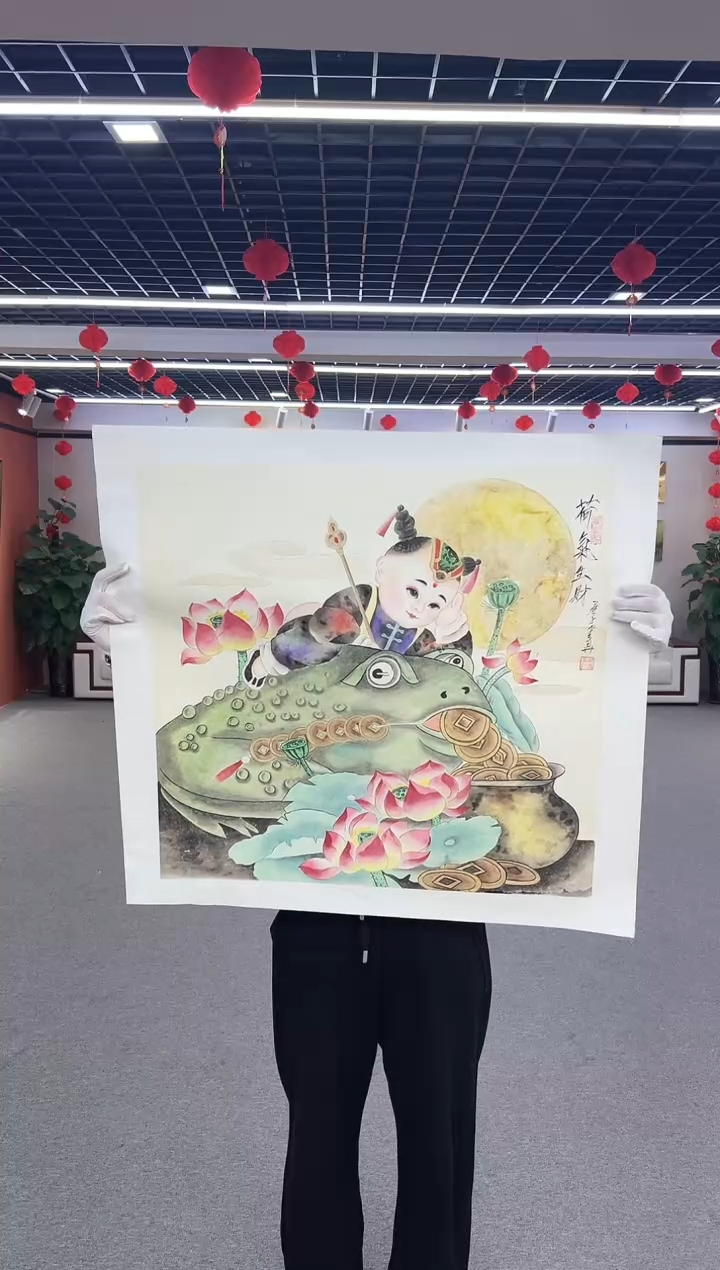 【闪购商品】国画周建真老师作品