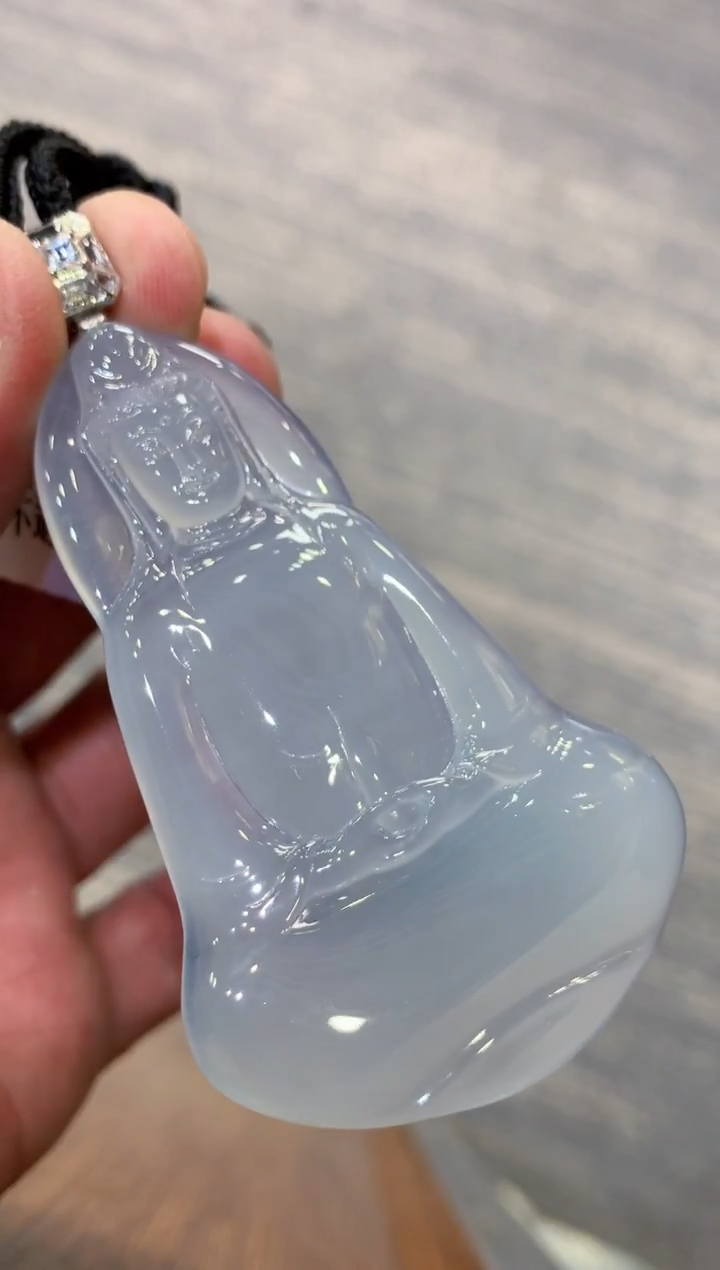 颈饰未镶嵌翡翠天然A货翡翠