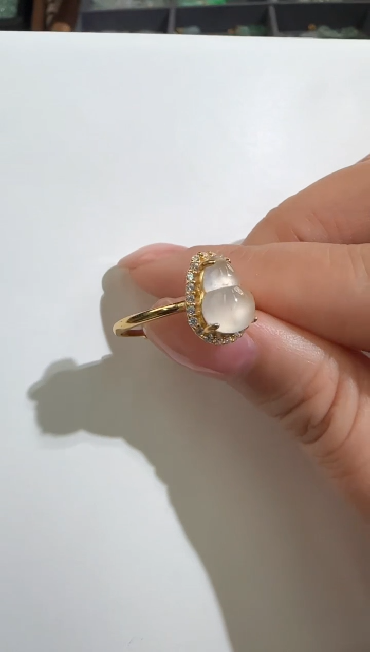 【闪购商品】翡翠戒指银S925镶嵌025022451