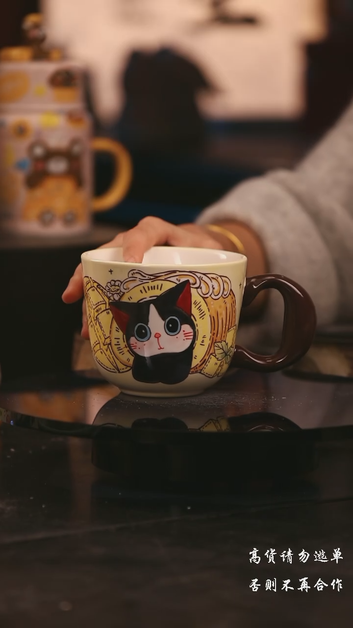 陶瓷景德镇可爱设计师款陶瓷 