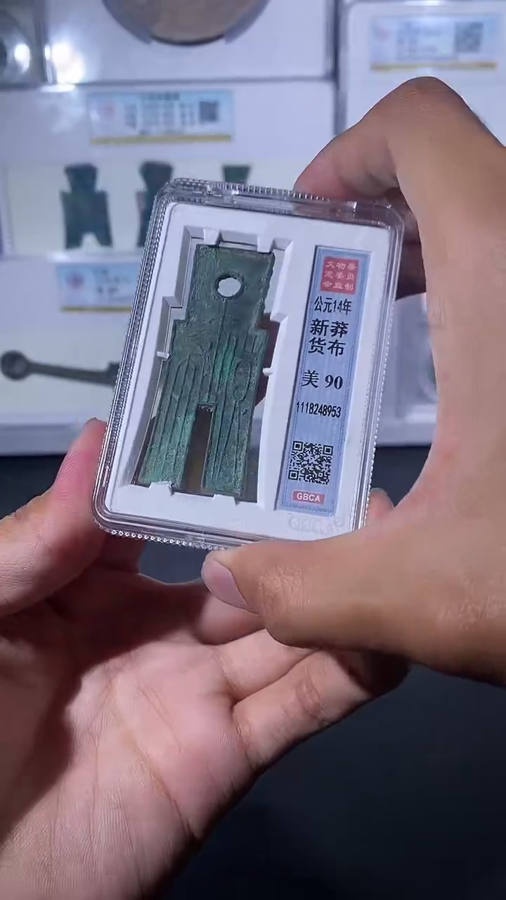 【闪购商品】铜琪珍新莽货布一枚