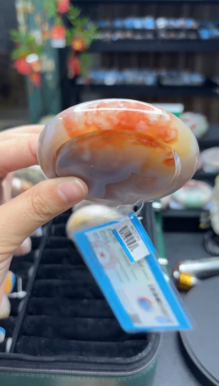 【闪购商品】石英质玉手镯未镶嵌843（58圈赠送镯心）