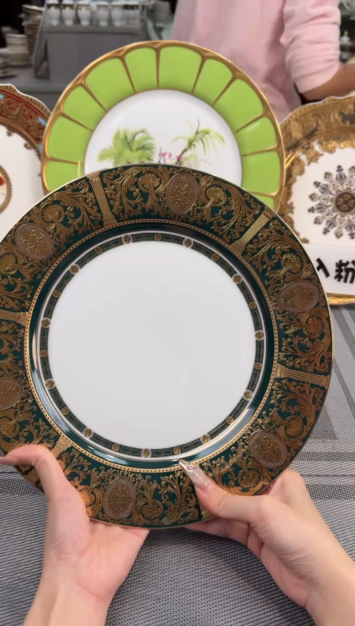 【闪购商品】瓷片10.5英寸平盘福利款 微瑕