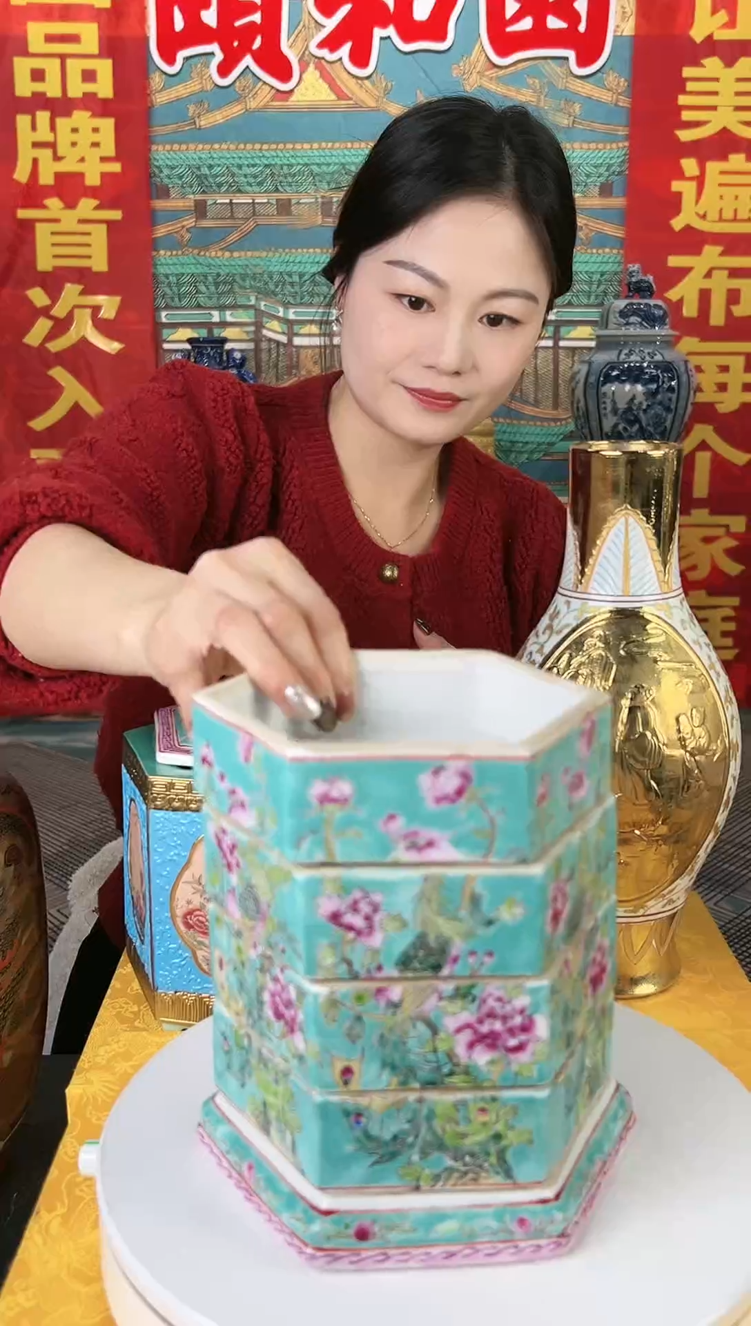 其他颐和园陶瓷摆件B13-11（一比一复刻品）