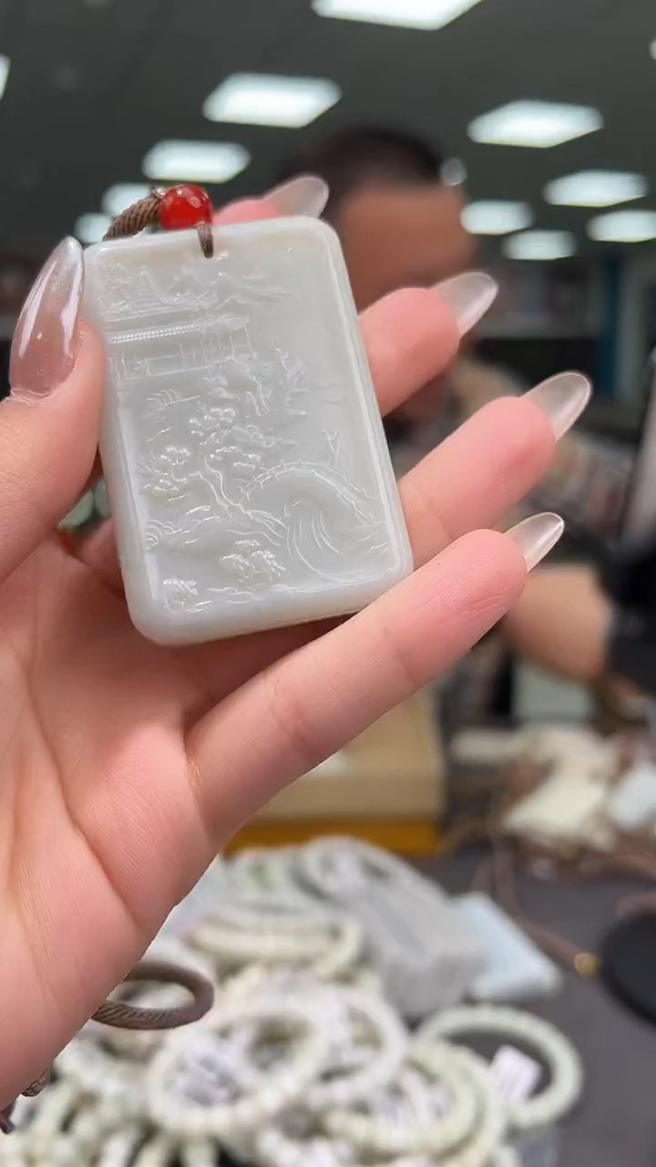 颈饰未镶嵌和田玉51