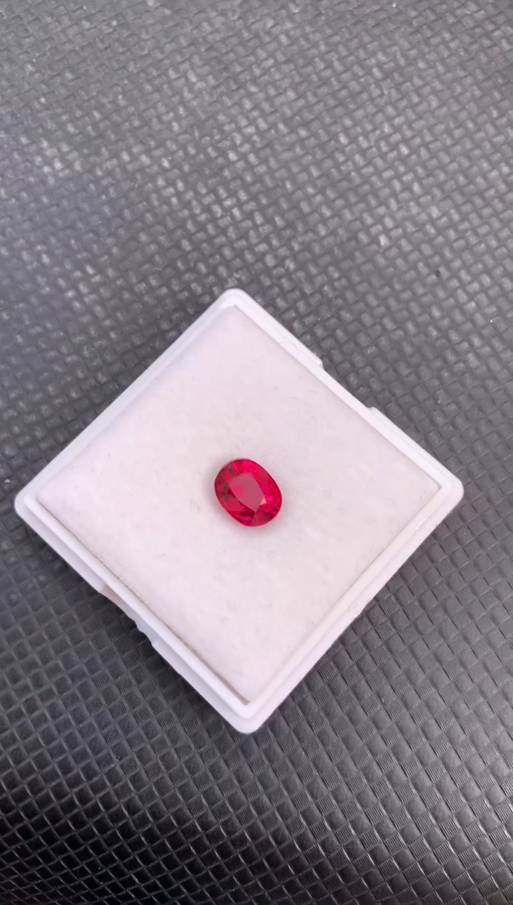 【闪购商品】碧玺裸石未镶嵌天然鸽血红色卢比莱