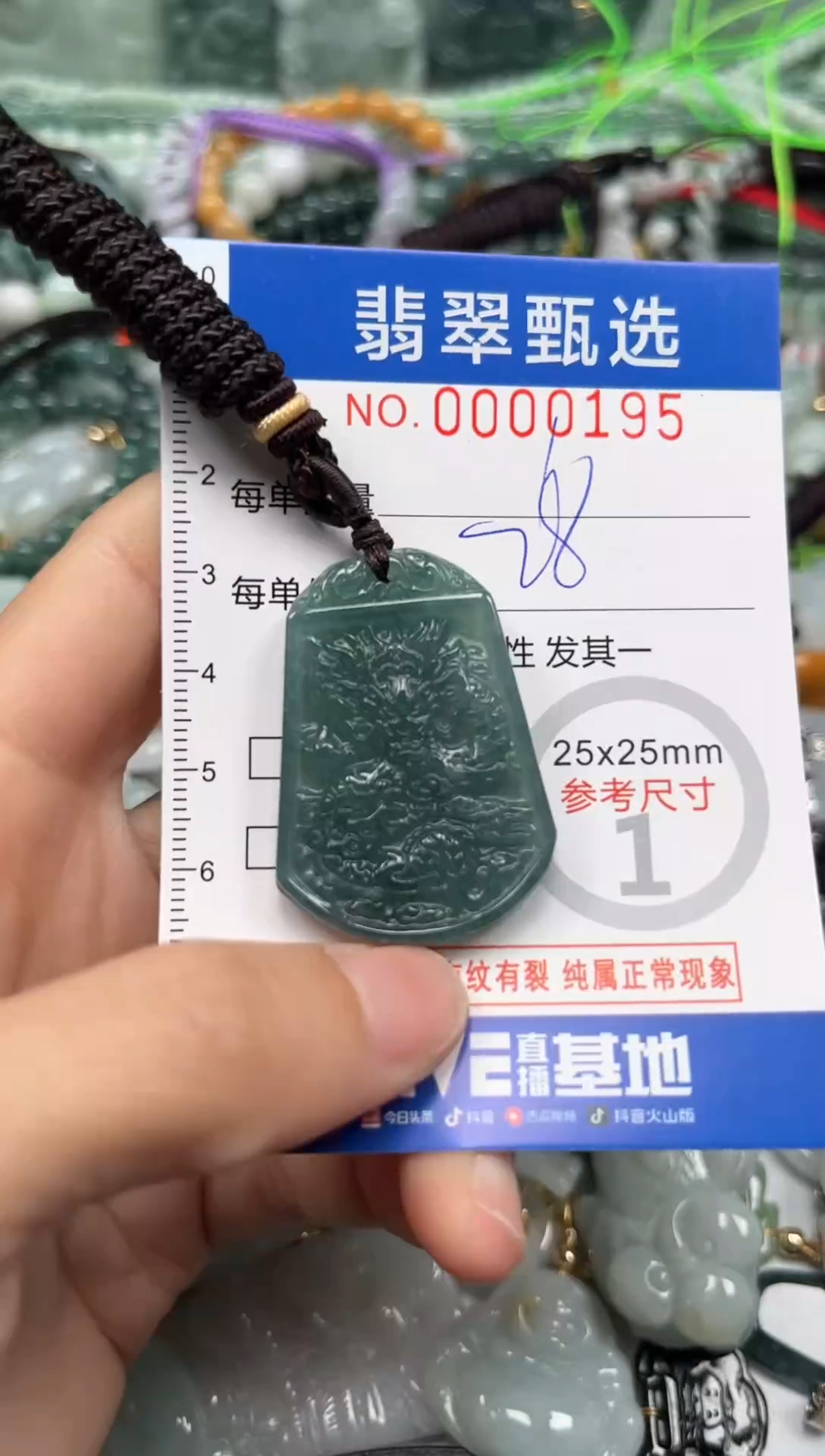 【闪购商品】翡翠颈饰未镶嵌00..0195