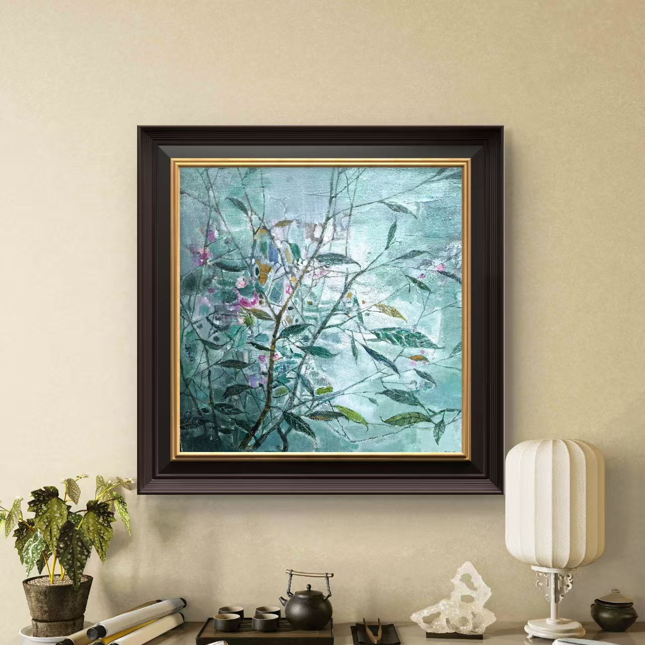 盛世藏美高端手绘油画40x40林纪泉