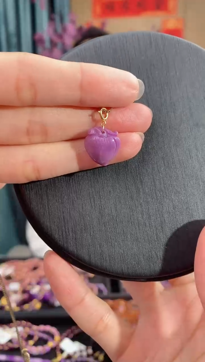 【闪购商品】苏纪石（舒俱来）吊坠(不含链)18K金镶嵌546