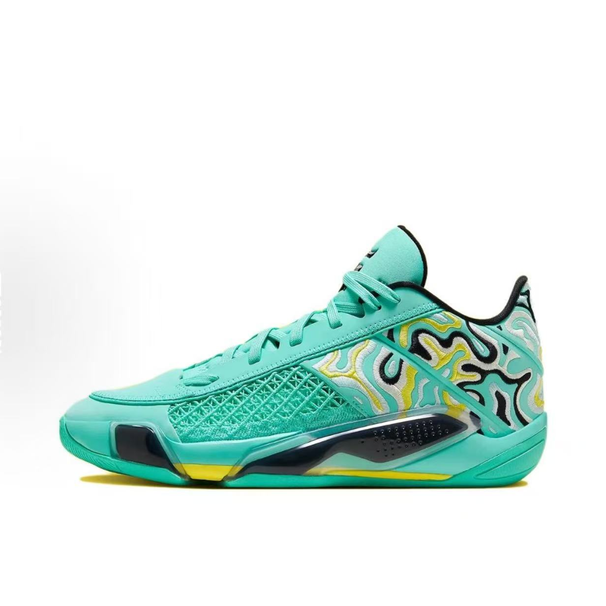 NIKE/耐克Air Jordan 38 low 绿色低帮篮球鞋FZ3223300