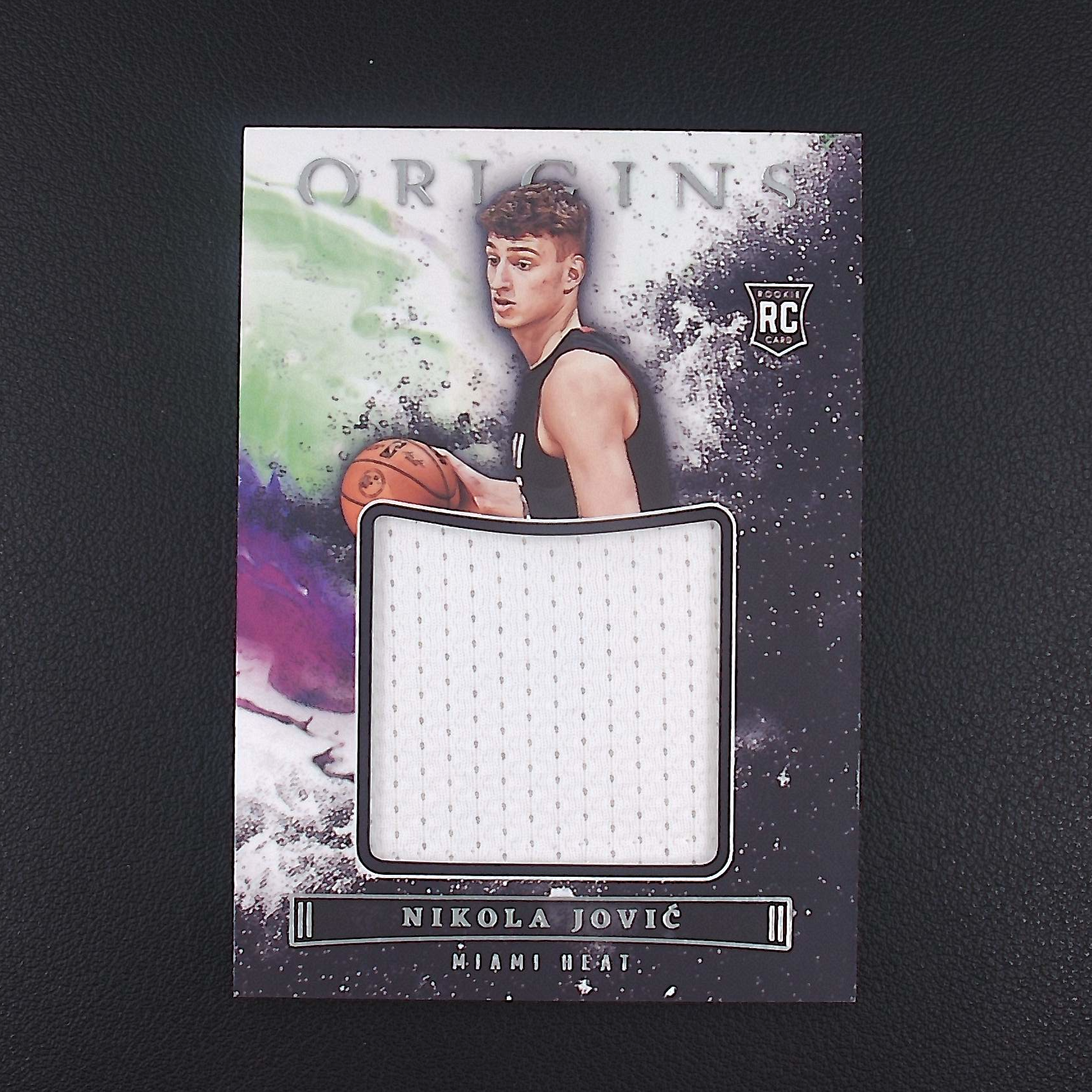尼古拉约维奇 无编 起源 帕尼尼NBA国宝手提签字球星卡