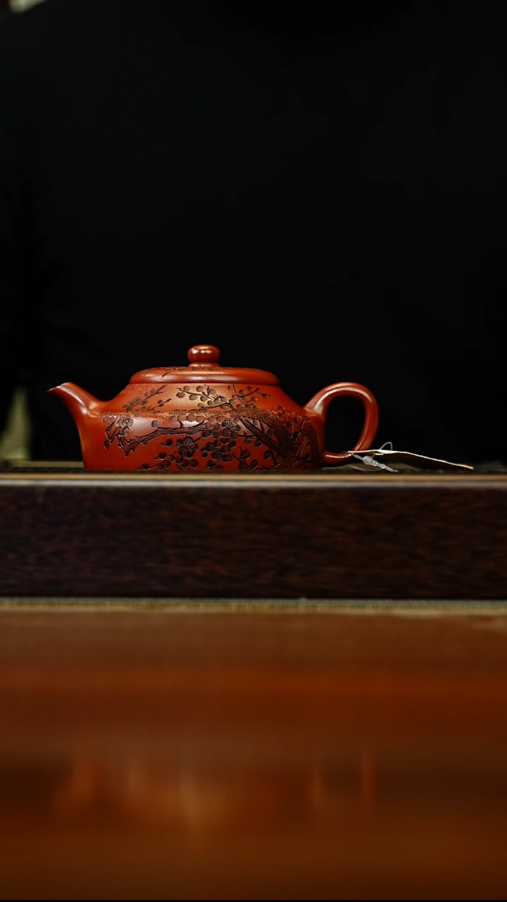 茶壶紫砂宜兴原矿 手工 紫砂壶容量200CC