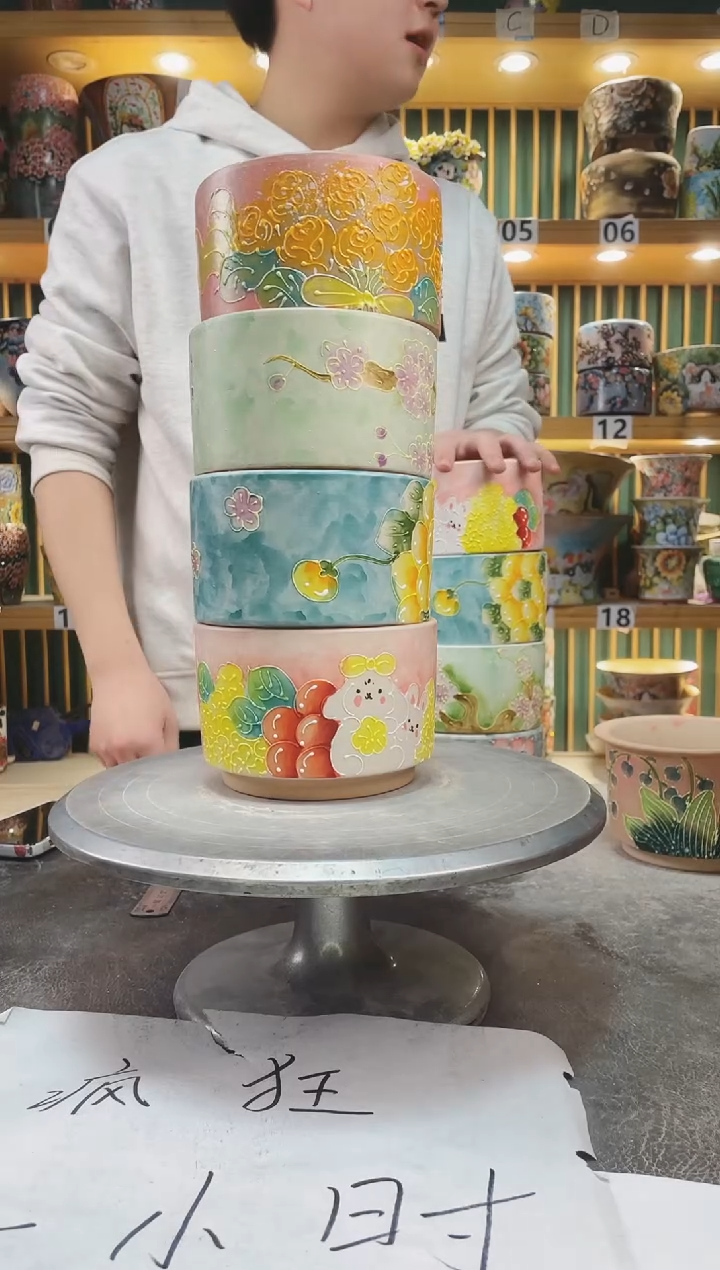 【闪购商品】瓷片默认微瑕一物一拍0115-670-4个