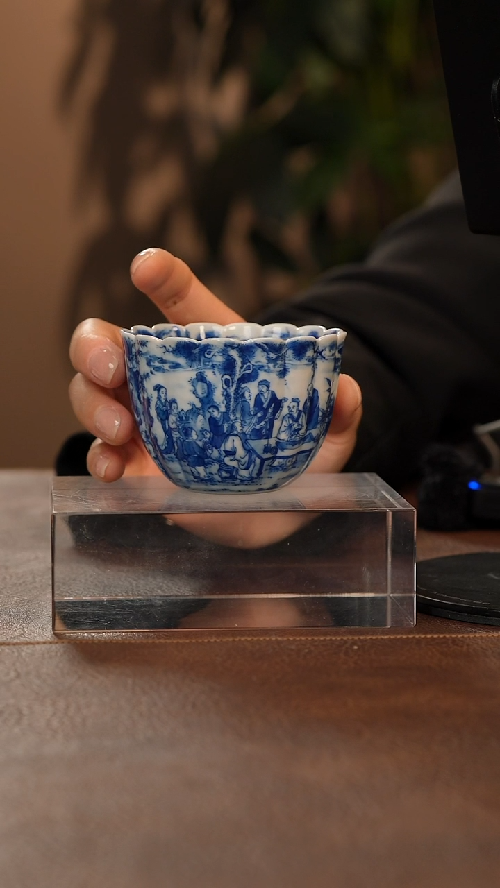 【闪购商品】青花瓷茶具斌芬陶瓷130