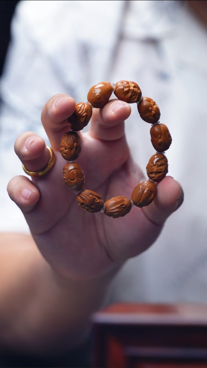 橄榄核手串/手链【假面恶僧】微瑕