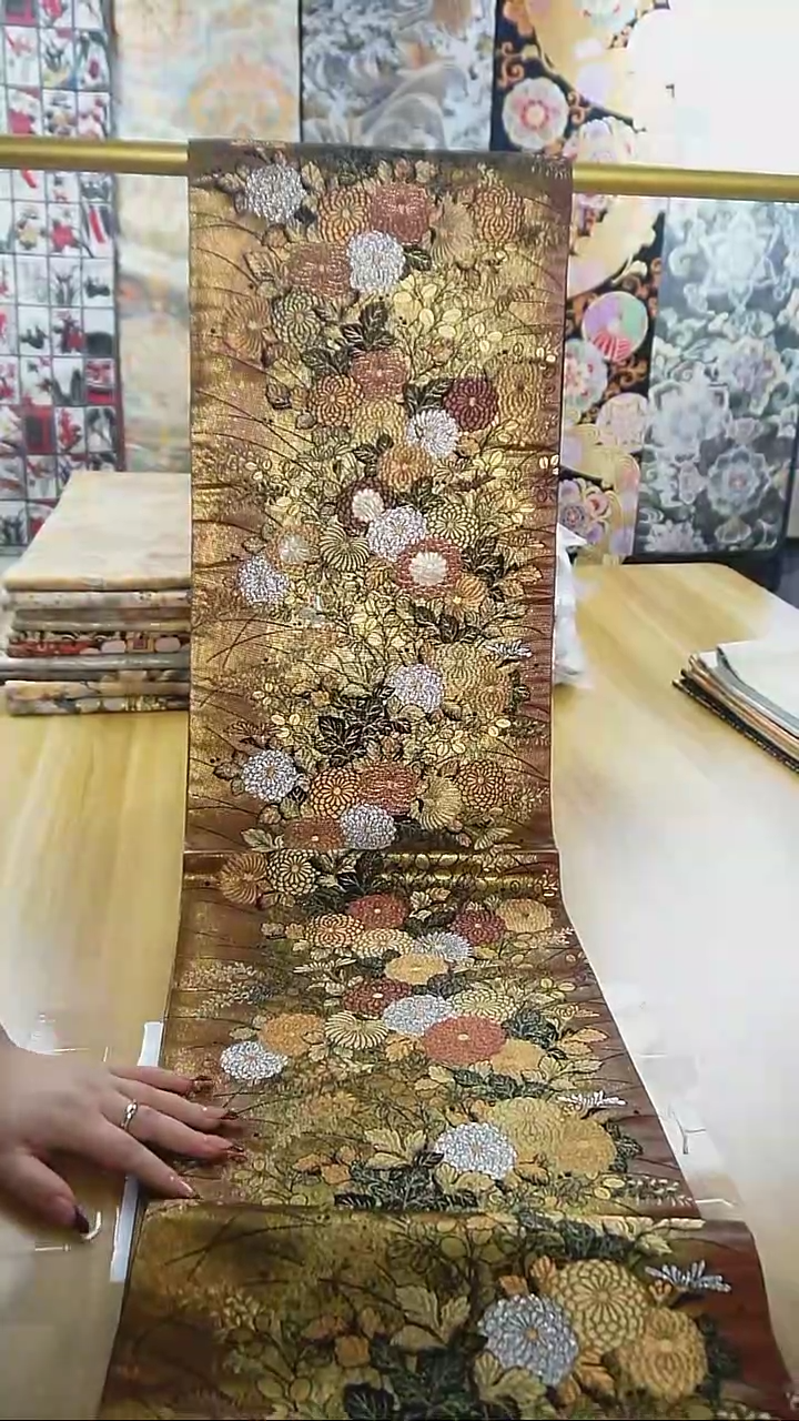 【闪购商品】织绣织锦134嵌螺钿花卉