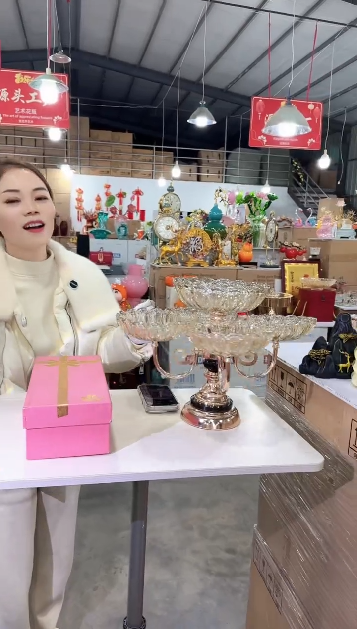 【闪购商品】无铅玻璃悠悠D-花器-60早