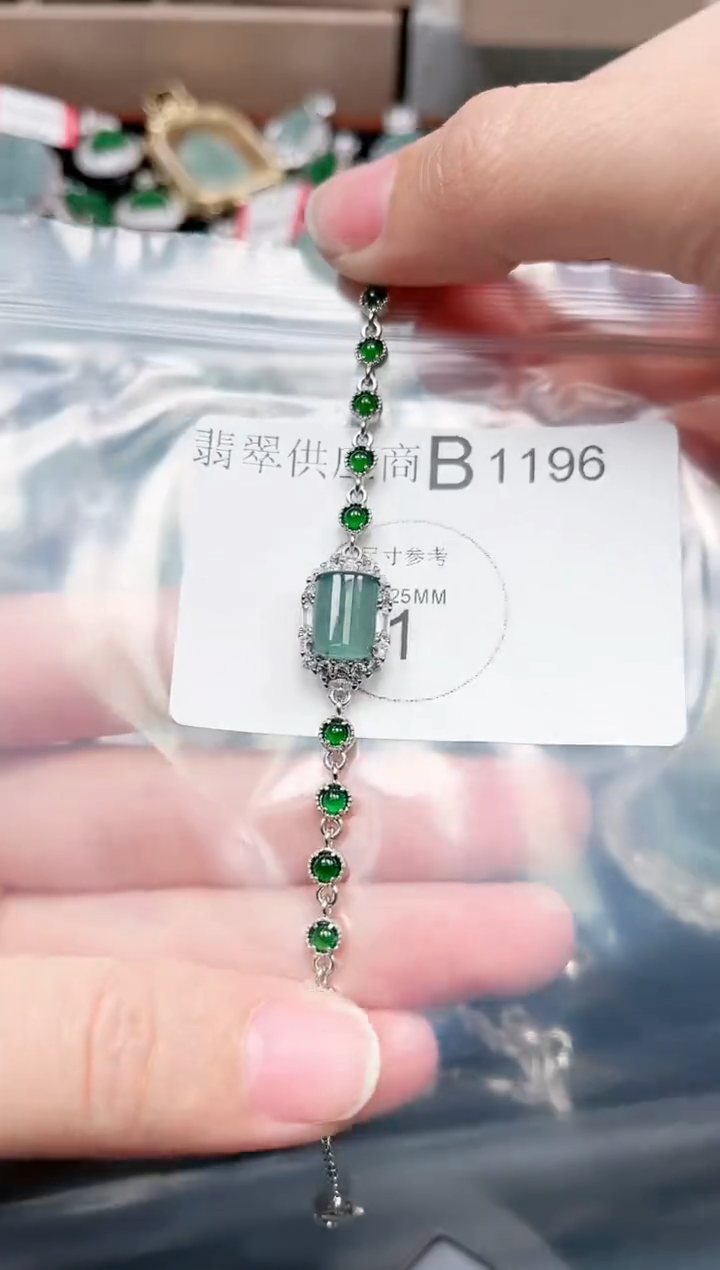 【闪购商品】翡翠颈饰未镶嵌1196赠皮绳