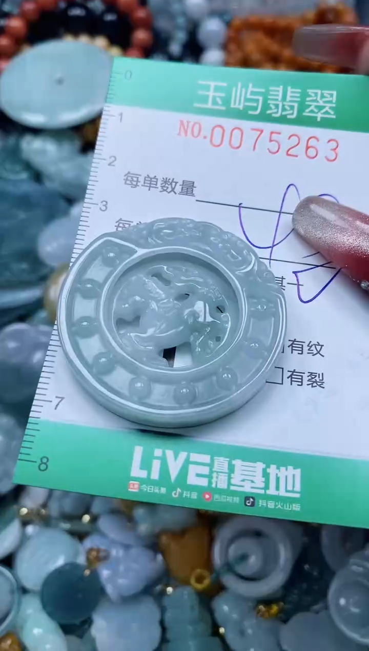 【闪购商品】翡翠颈饰未镶嵌闪购0075263多样性发其一
