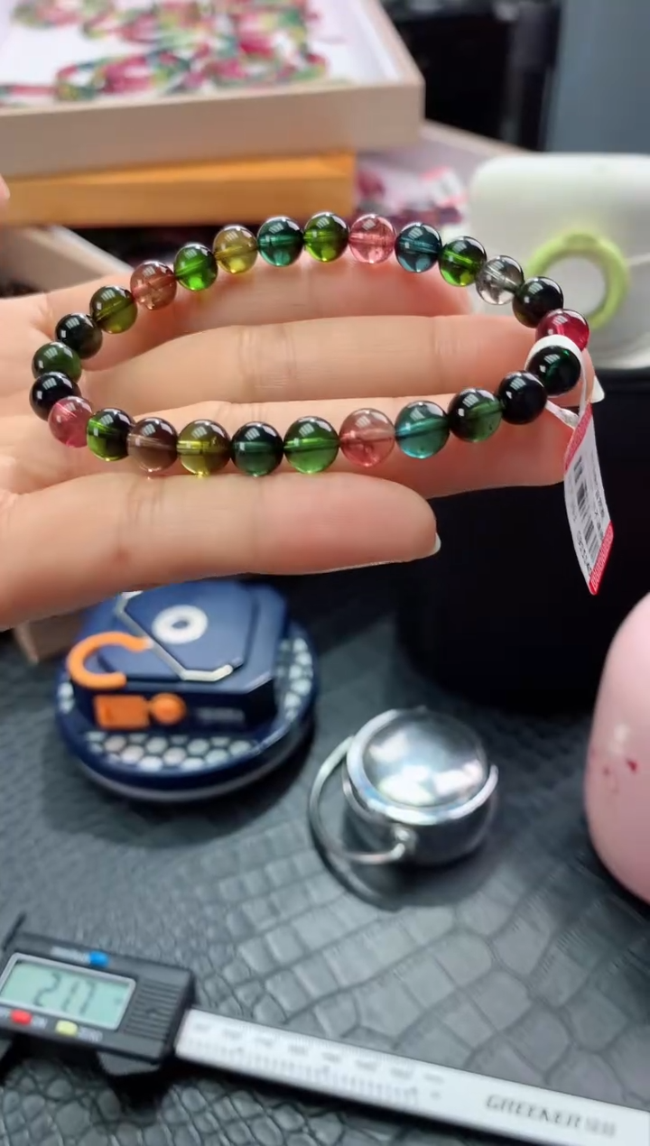 【闪购商品】碧玺手链未镶嵌多样性发一条