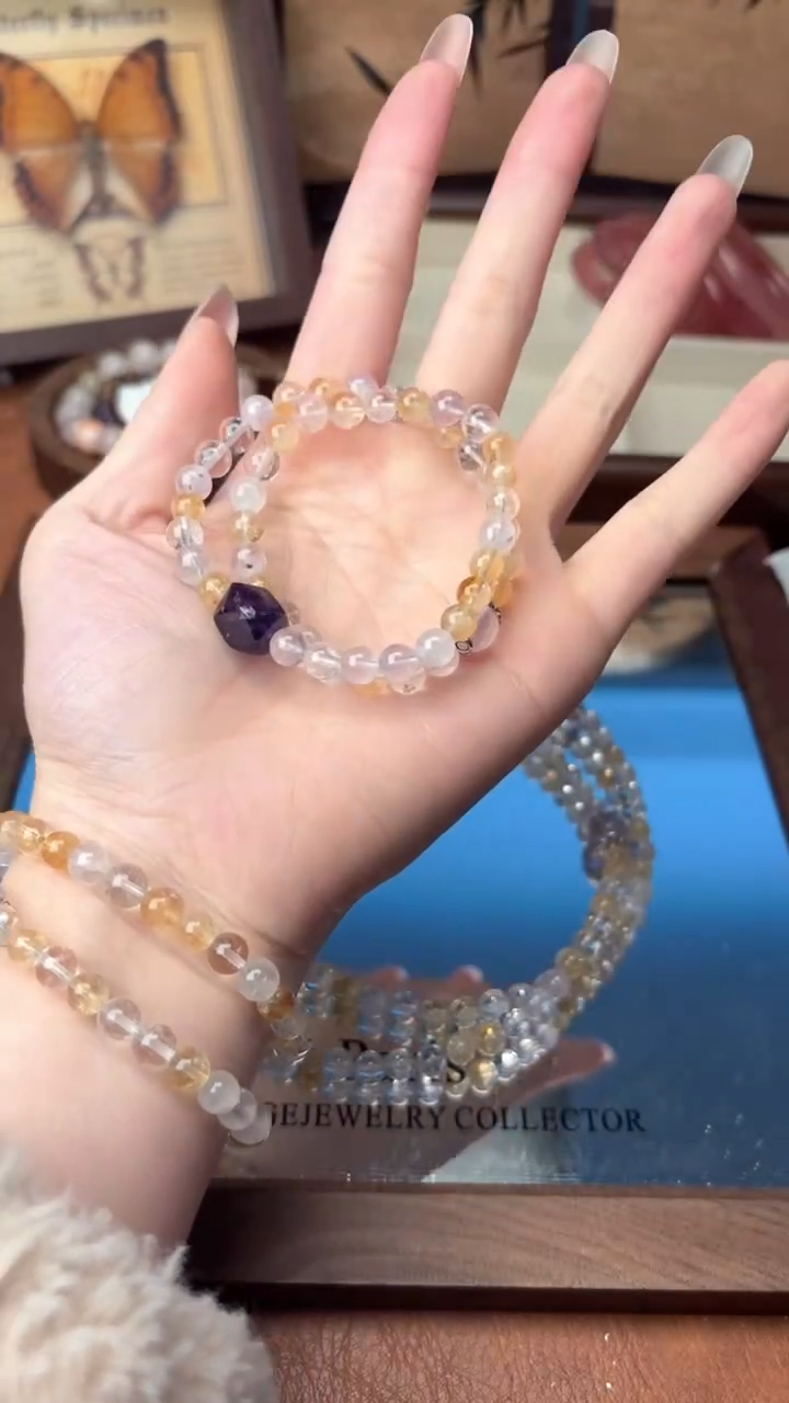 未镶嵌手串水晶1