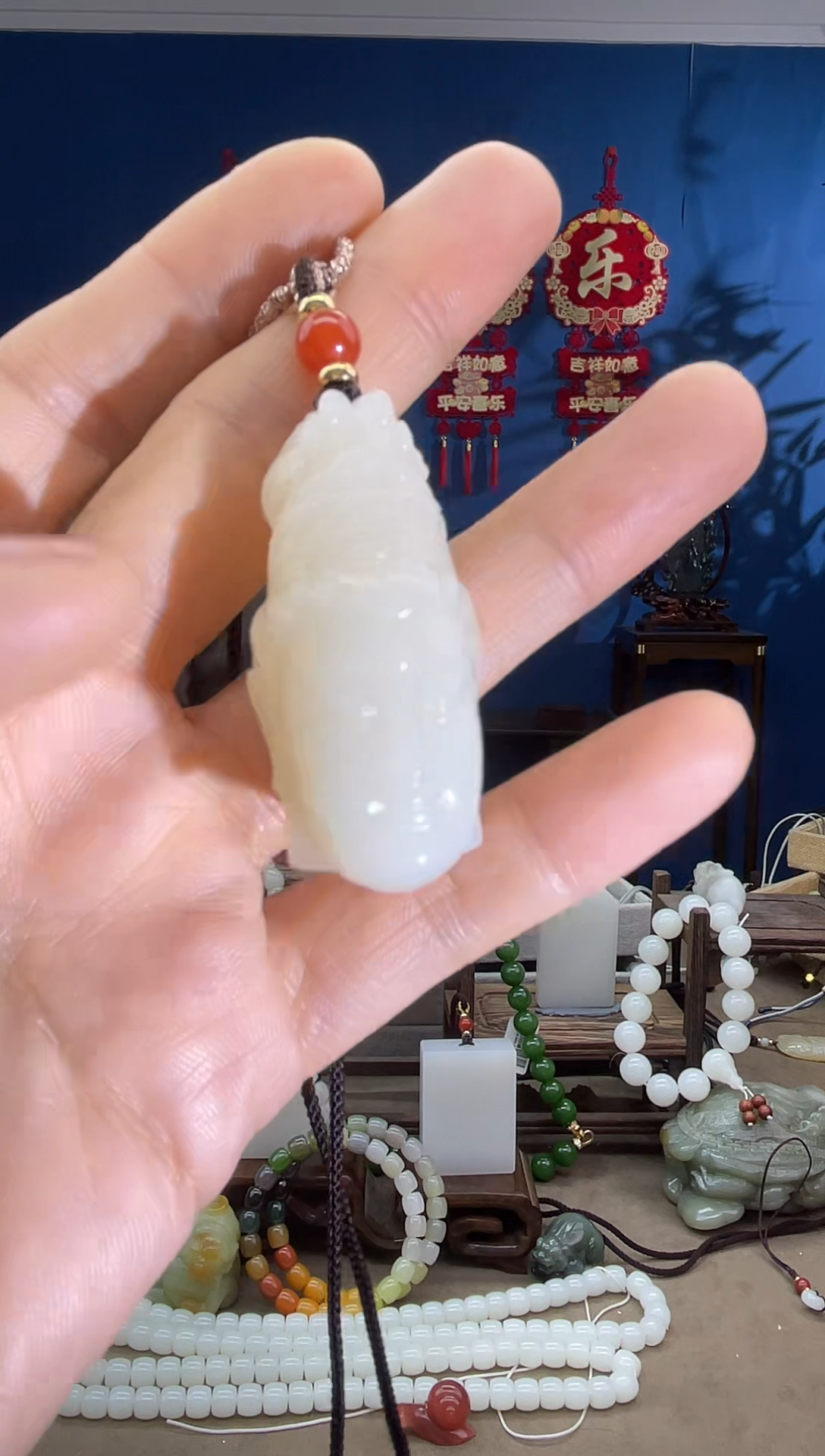 【闪购商品】和田玉颈饰未镶嵌1