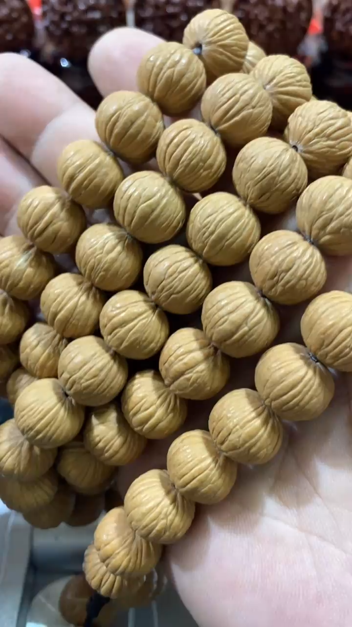 【闪购商品】文玩核桃手串土豪猴头长串118