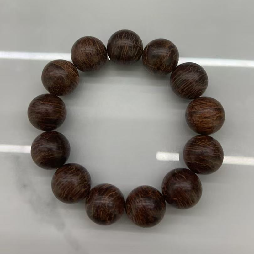 DY-C1804 海南小叶降真香千层甲手串 1.8cm 34.3g