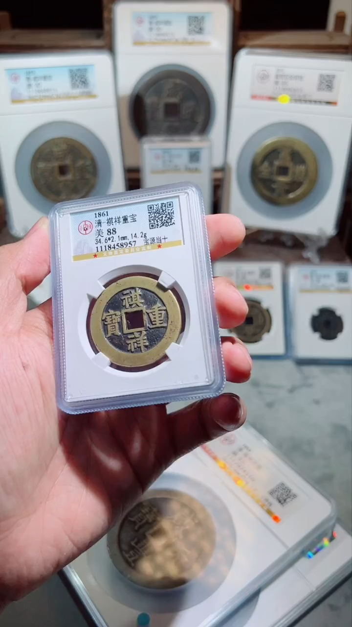 【闪购商品】铜祺祥重宝宝源当十