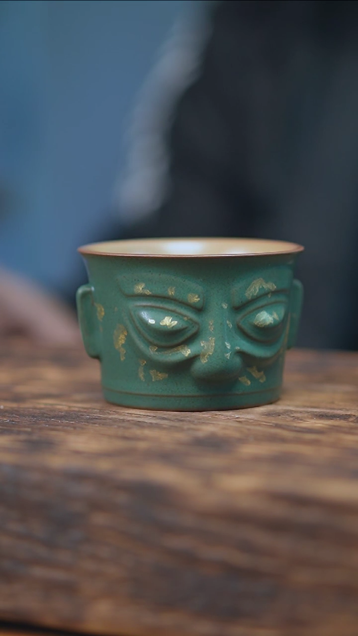 【闪购商品】景德镇手绘三星堆面具