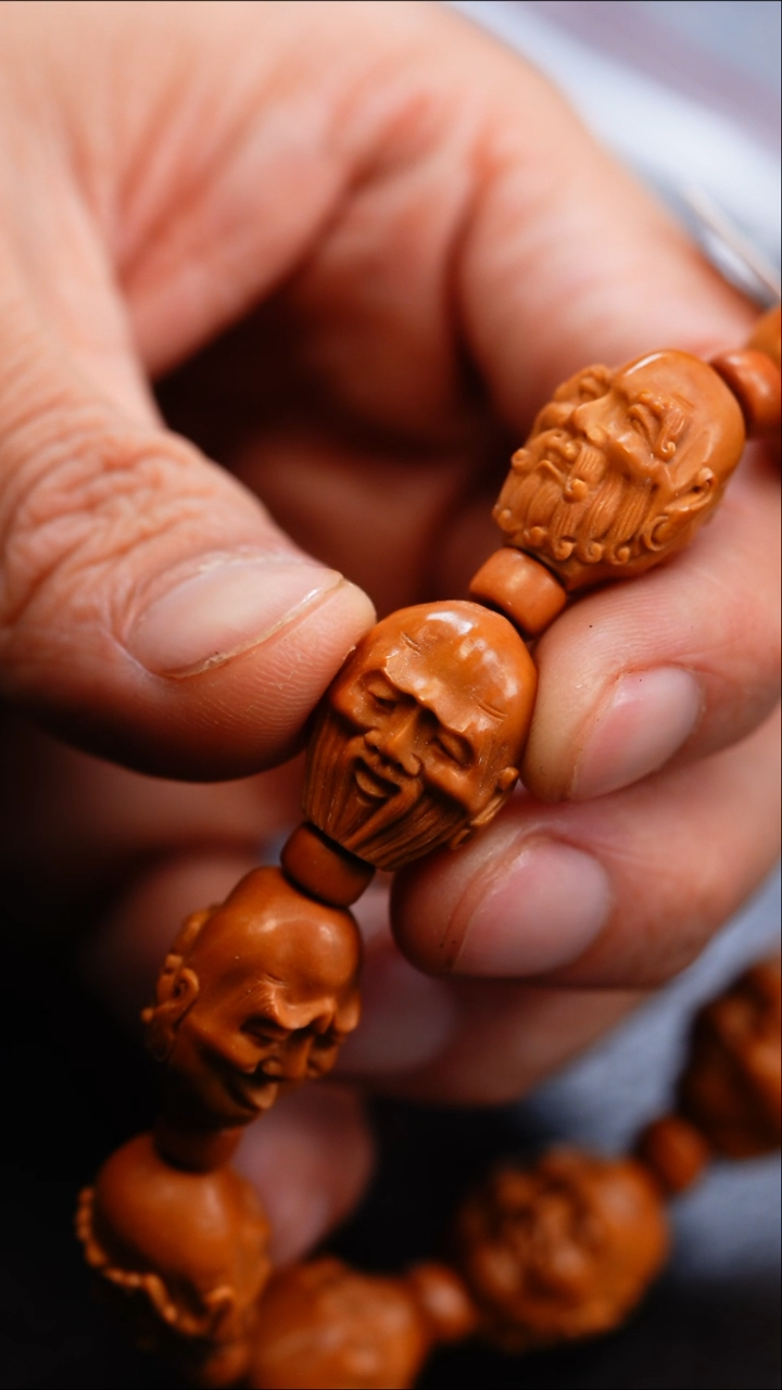 【闪购商品】橄榄核吊坠苏工橄榄核