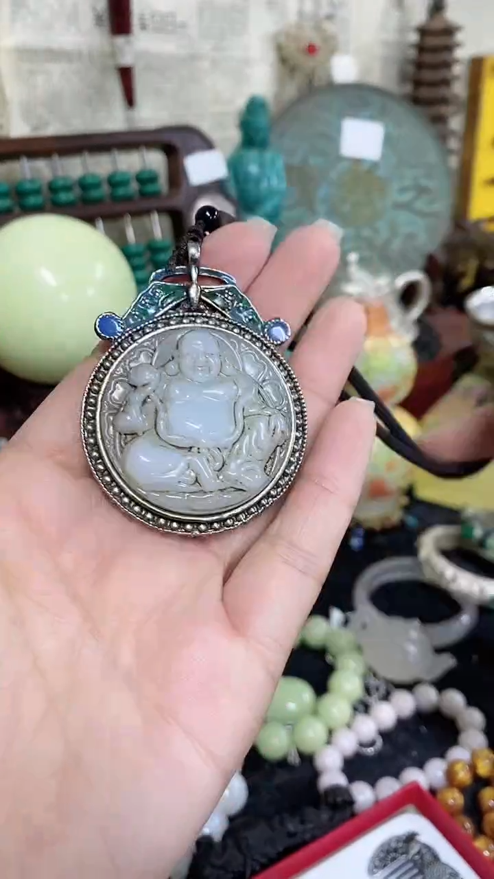 【闪购商品】和田玉颈饰未镶嵌主播推荐主播推荐