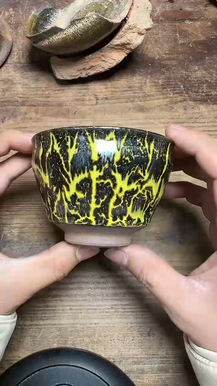 【闪购商品】茶盏名家暨培旺建盏（带证书礼盒）41