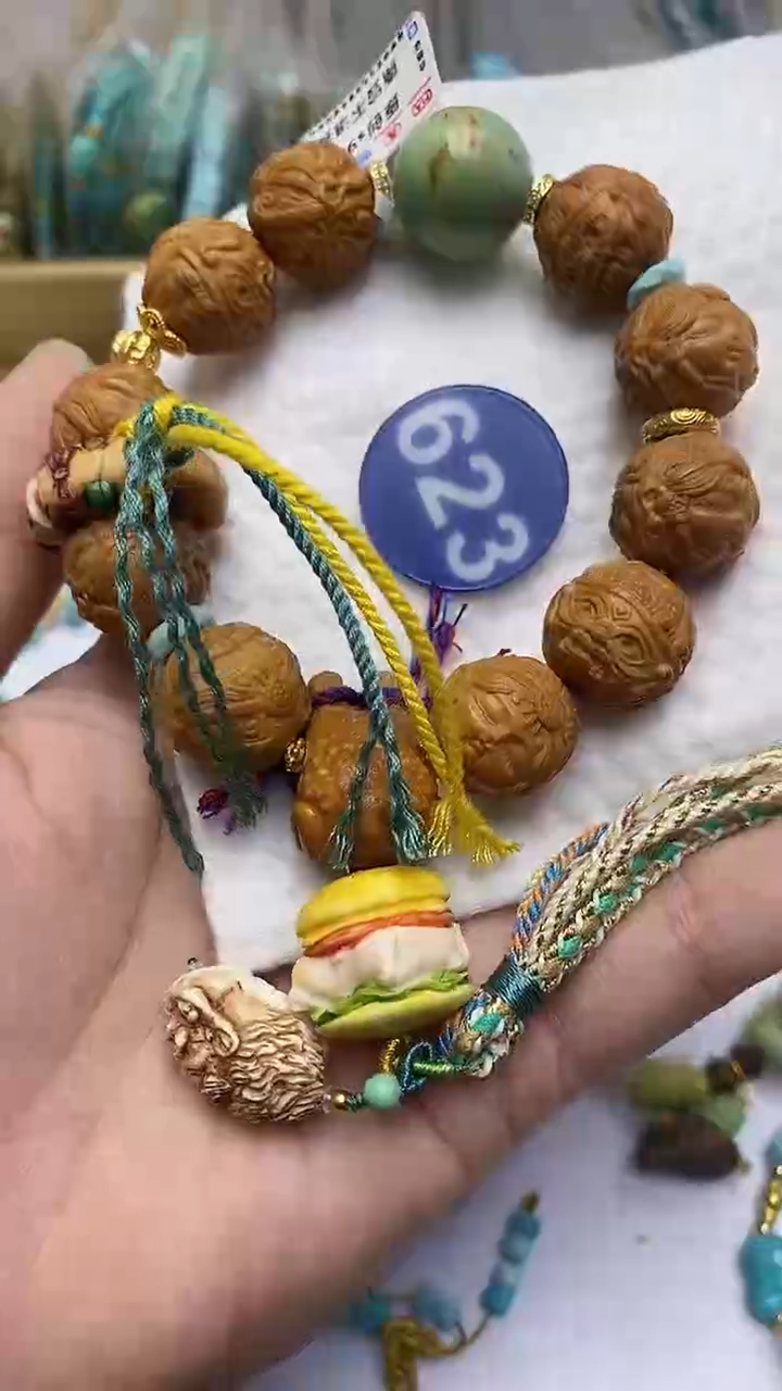 【闪购商品】绿松石手链银S925镶嵌623