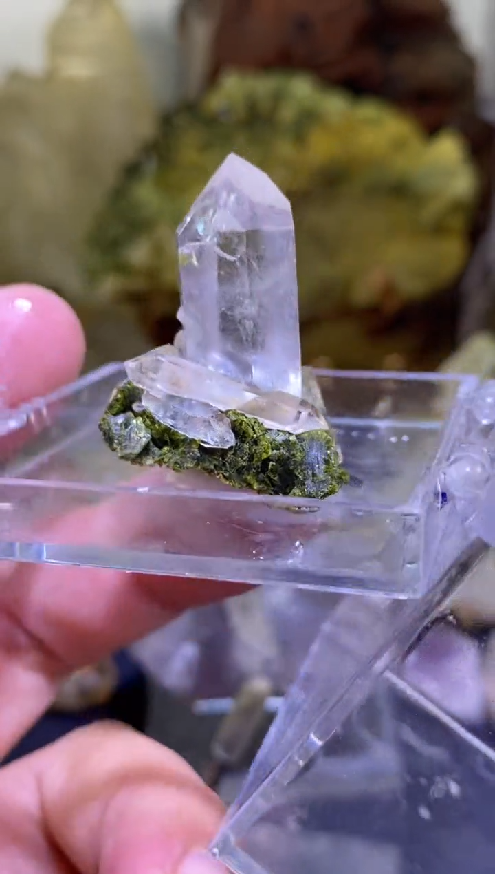 未镶嵌珠宝半成品水晶12号（带盒子）四川美姑超七花园水晶