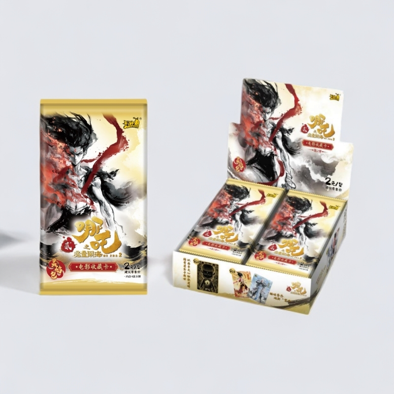 卡游【封神】哪吒魔童闹海-灵焰包2弹潮玩盲盒卡牌【拆卡】【代拆】