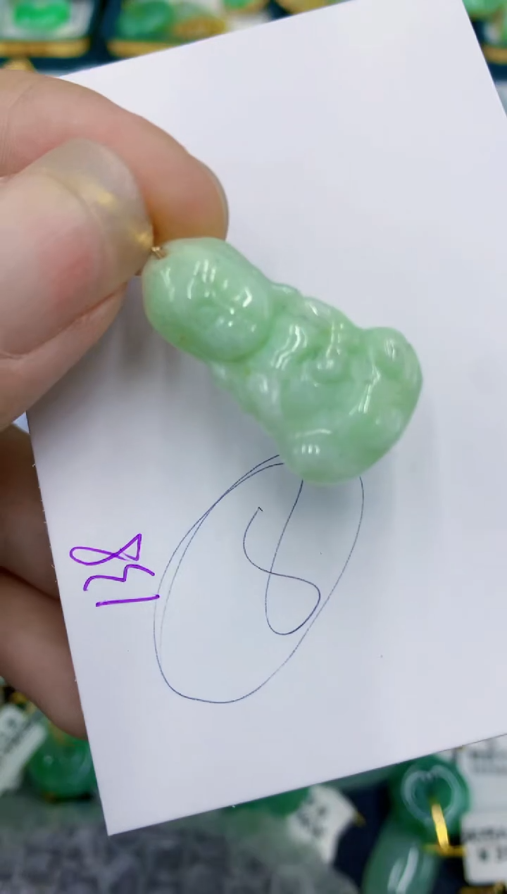 翡翠未镶嵌颈饰1111111111