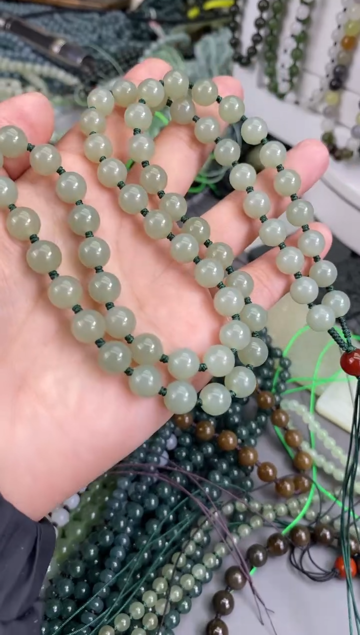 颈饰未镶嵌和田玉重**者8