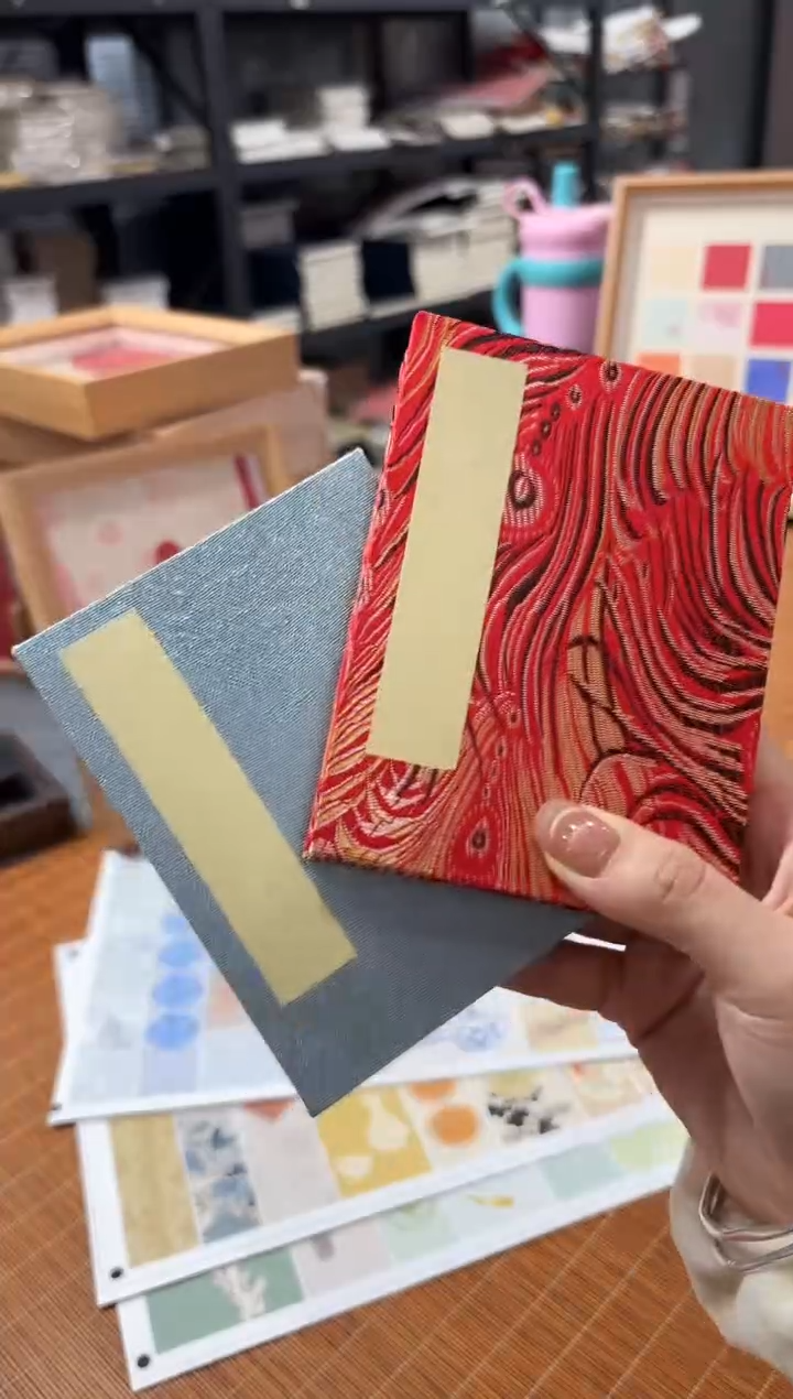 9*12cm双面空白熟宣册页2本（随机两款）