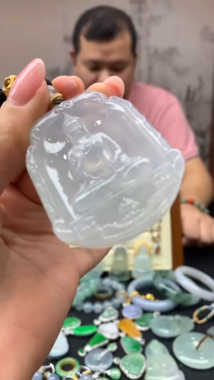 【闪购商品】翡翠颈饰未镶嵌30-天然翡翠