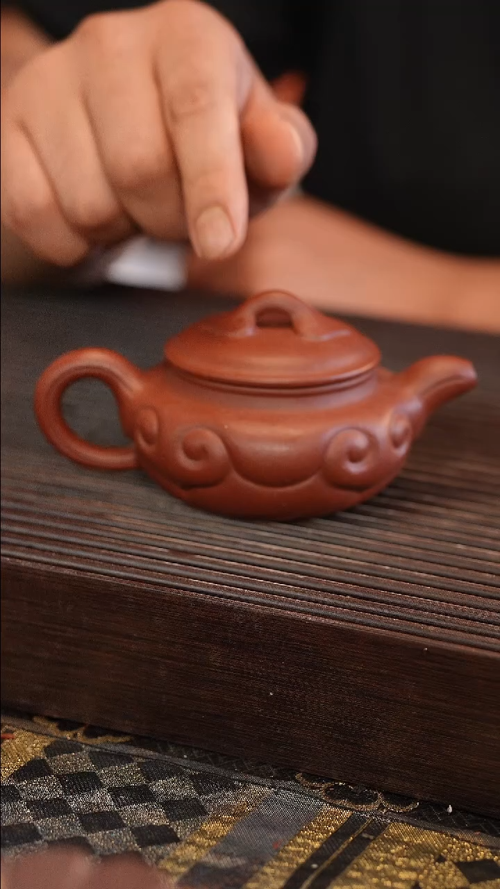 茶壶紫砂原矿手工制作半手工如意仿古