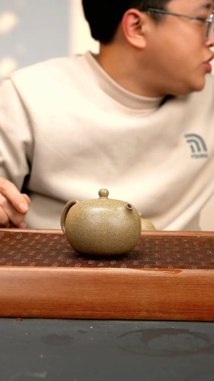 【闪购商品】紫砂茶壶xj 青段 鱼嘴西施