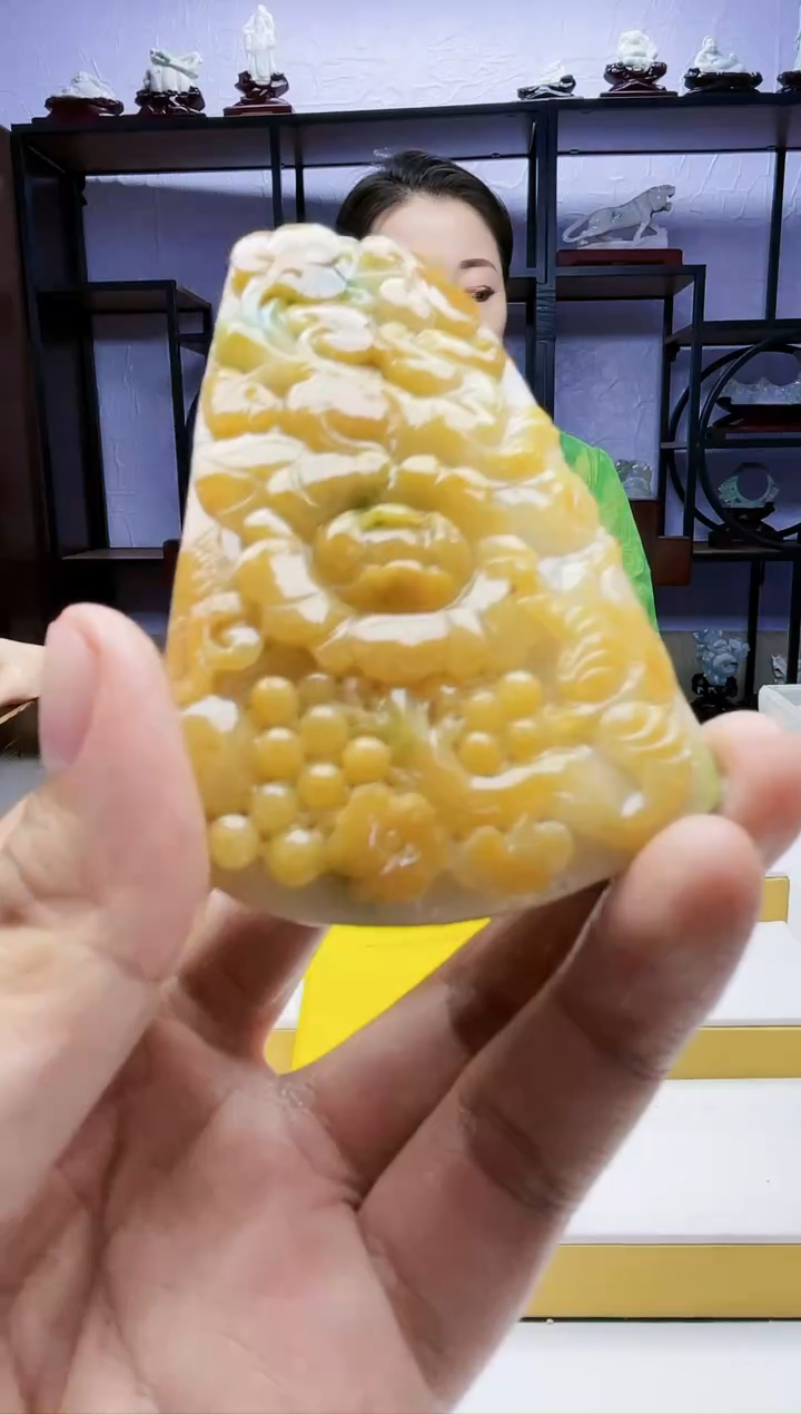 定制翡翠未镶嵌毛货05300215