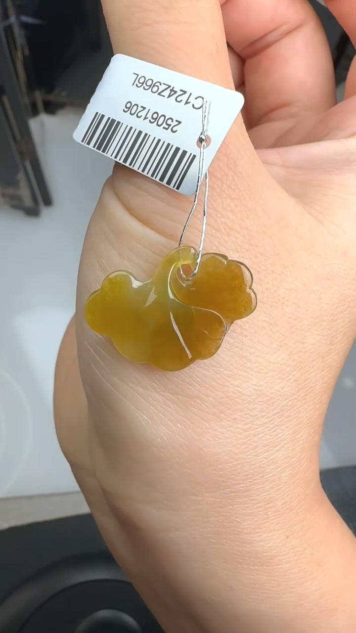 翡翠未镶嵌颈饰JJD0613034