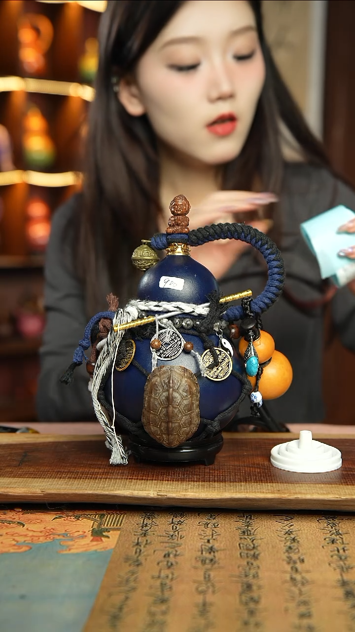 61号精品大漆酒葫芦防腐防渗装水茶酒