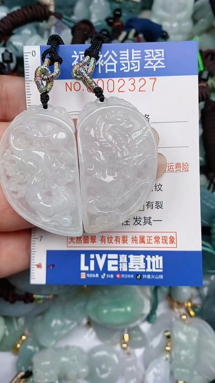 翡翠未镶嵌颈饰...0002327