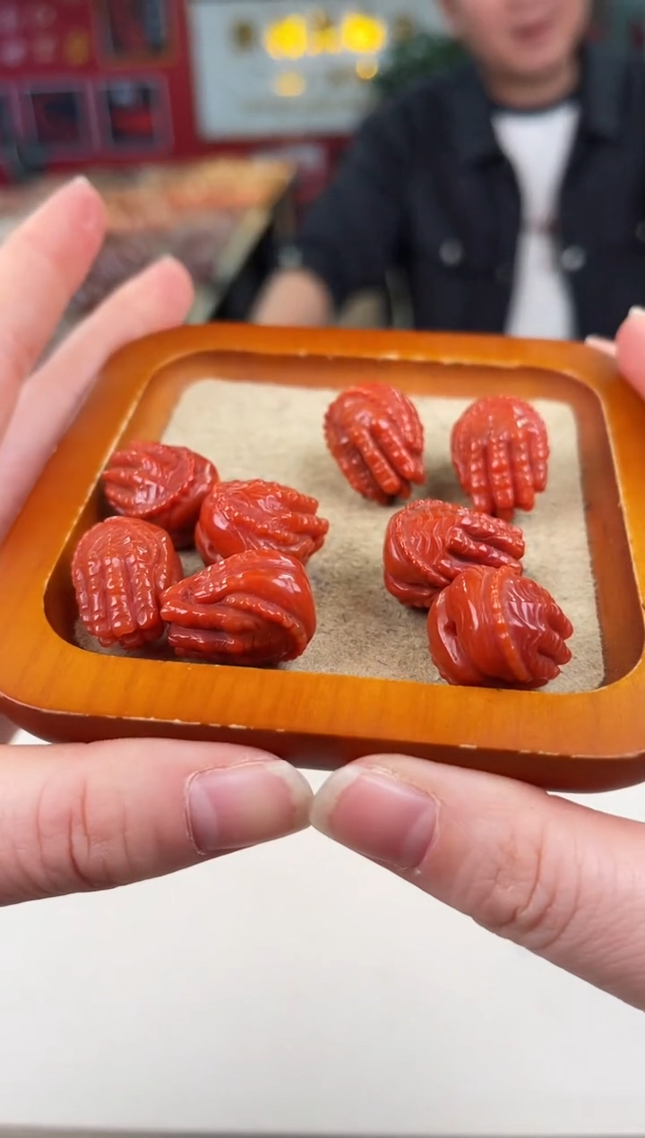 未镶嵌佛手配饰南红玛瑙（多样式发其一）