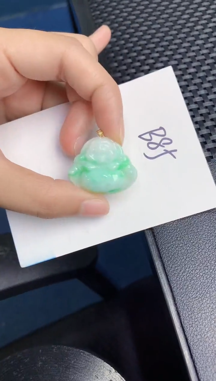 【闪购商品】翡翠颈饰18K金镶嵌000000000