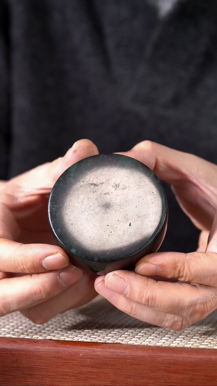 茶杯紫砂贾*东龙门石窟玉石盖