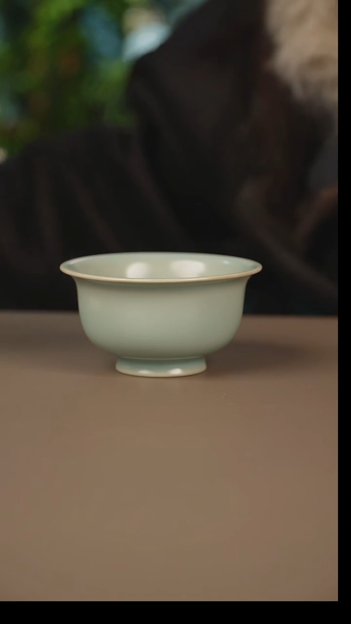 不开片碗杯微暇1